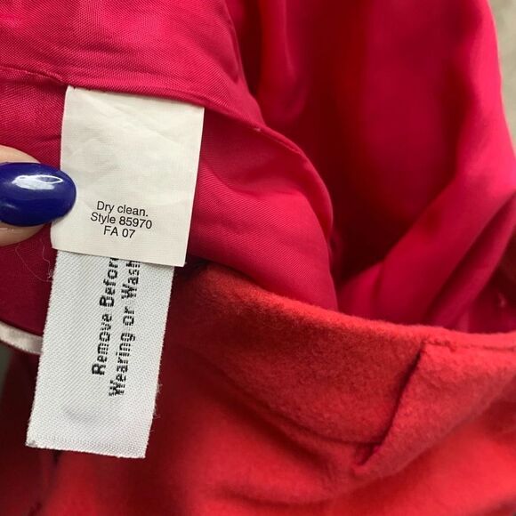 J Crew Pink Wool Blend Mini Skirt Size 2 Pink (J1) - Picture 5 of 5